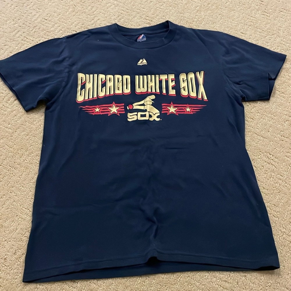 Majestic Dark Blue Chicago White Sox Short Sleeve Tee